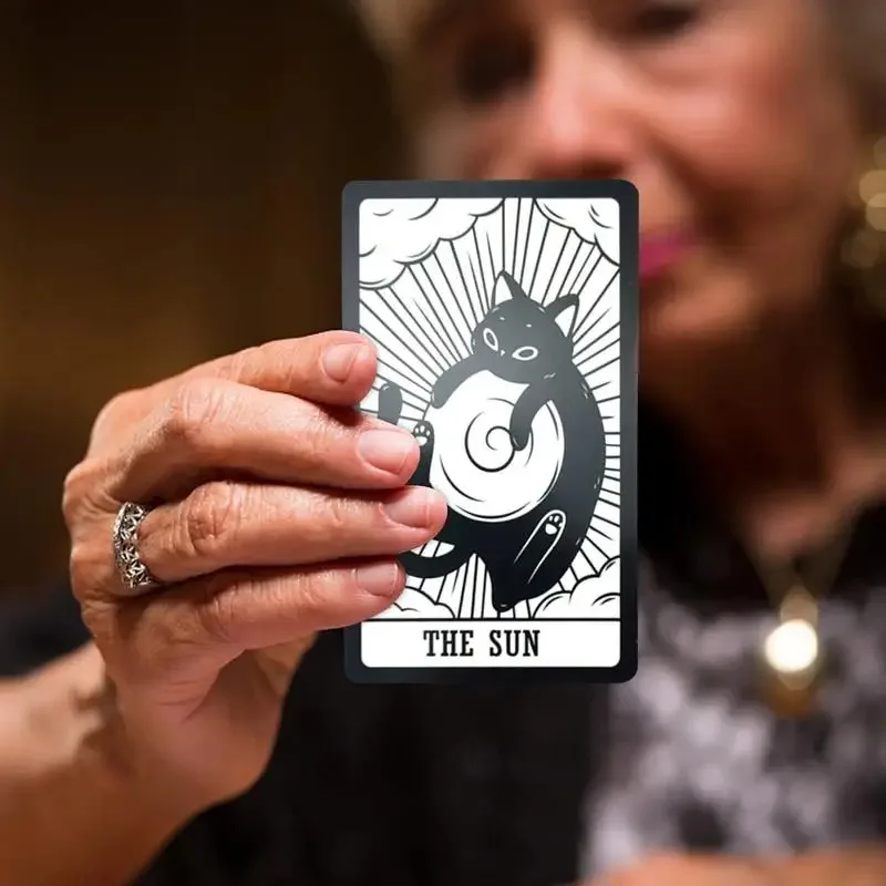Котенок, Tarot палубная карта Game, 78 шт., английский таинственный гадания, кот, игральная карта, Hello Kittyy, семейная книга, карточные игры
Котенок, Tarot палубная карта Game, 78 шт., английский таинственный гадания, кот, игральная карта, Hello Kittyy, семейная книга, карточные игры