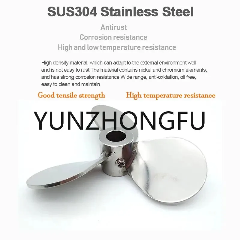 304 Stainless Steel Pneumatic Mixing Impellers, Agitator Parts Blades, Industrial Agitator Mixing Propeller
304 Stainless Steel Pneumatic Mixing Impellers, Agitator Parts Blades, Industrial Agitator Mixing Propeller