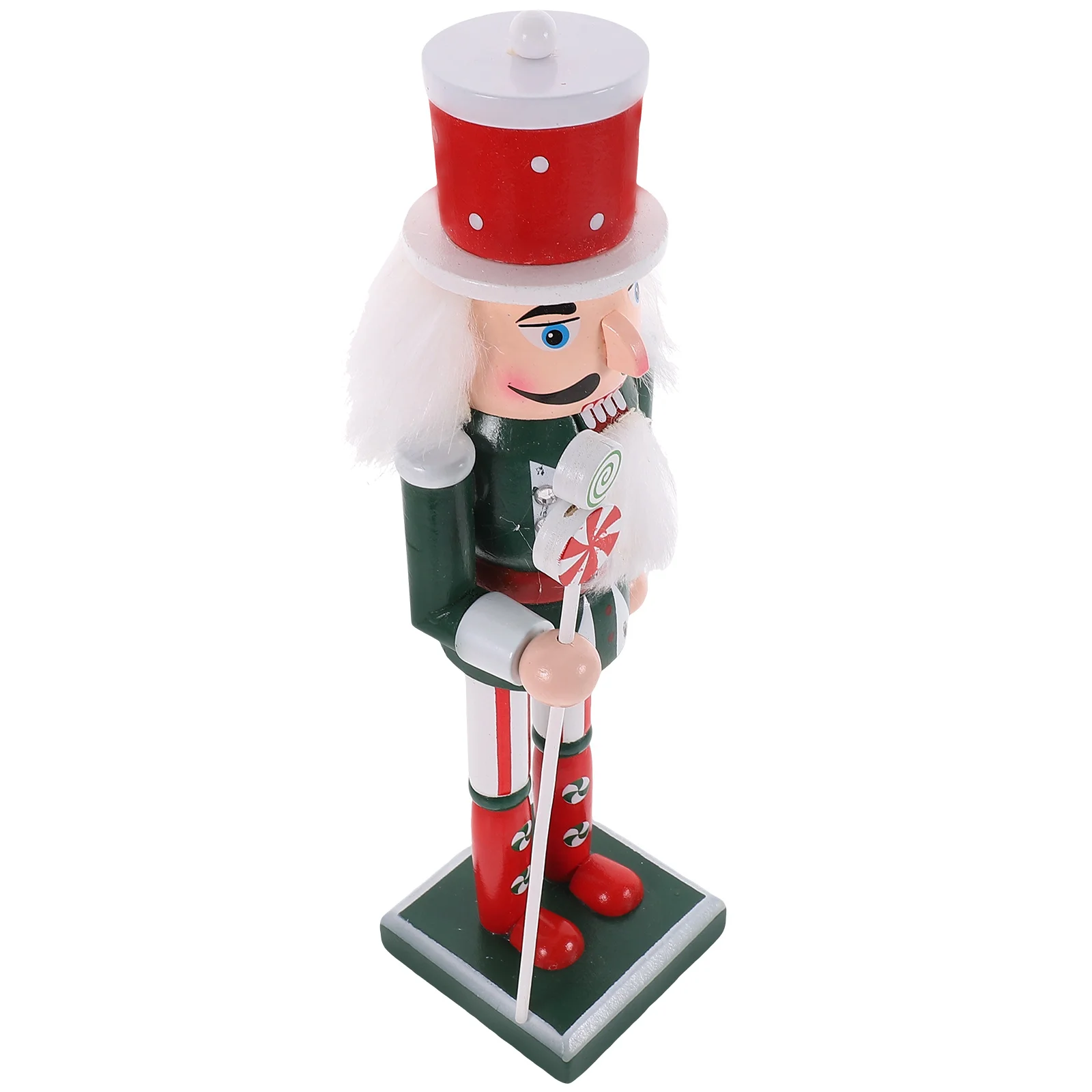 Wooden Christmas Nutcracker Figures Nutcracker Peppermint Soldier Statue Traditional Gingerbread Nutcracker Puppet Doll Toy
Wooden Christmas Nutcracker Figures Nutcracker Peppermint Soldier Statue Traditional Gingerbread Nutcracker Puppet Doll Toy