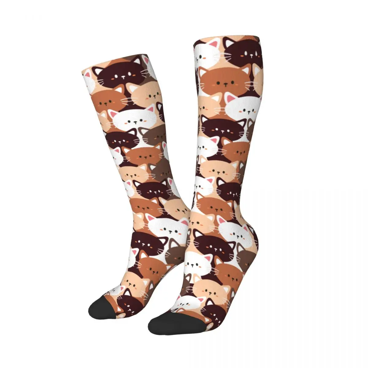 Unisex Seamless Cute Cartoon Cat Mid Calf Socks for Winter Stuff Basketball Socks Stockings
Unisex Seamless Cute Cartoon Cat Mid Calf Socks for Winter Stuff Basketball Socks Stockings