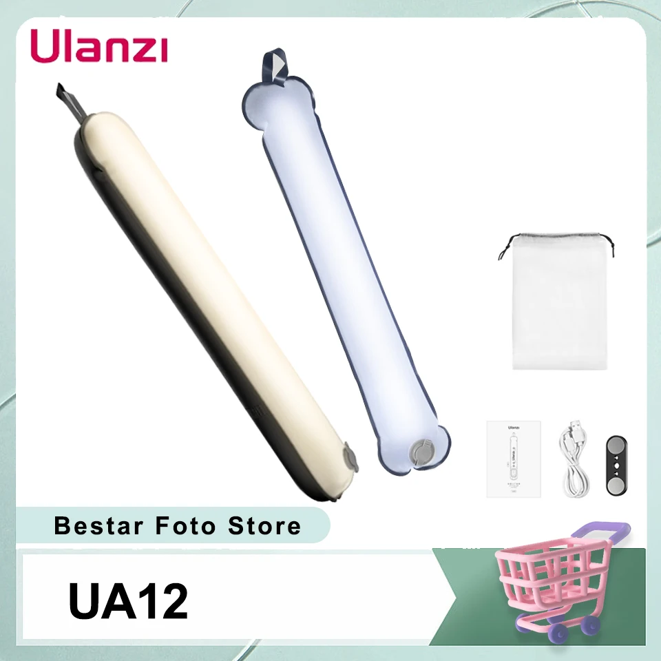 Ulanzi UA12 12W Portable Magnetic Pillar Light 2700K-6500K Bi-color Portable Fill Light for Outdoor Camping
Ulanzi UA12 12W Portable Magnetic Pillar Light 2700K-6500K Bi-color Portable Fill Light for Outdoor Camping