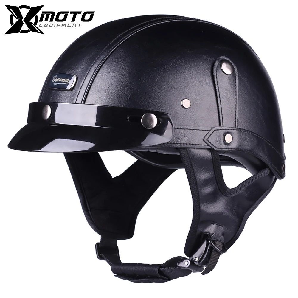 Retro Half-face Motorcycle Helmets With Removeable Linner Adult Capacete Motorcycle Accessorie Casco Moto For All Seasons
Retro Half-face Motorcycle Helmets With Removeable Linner Adult Capacete Motorcycle Accessorie Casco Moto For All Seasons