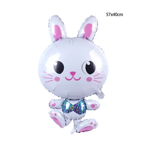 Happy Easter Balloons Cartoon Rabbit Bunny Chick Foil Balloon Jungle Animal Helium Air Globos Baby Shower Birthday Party Decor
Happy Easter Balloons Cartoon Rabbit Bunny Chick Foil Balloon Jungle Animal Helium Air Globos Baby Shower Birthday Party Decor