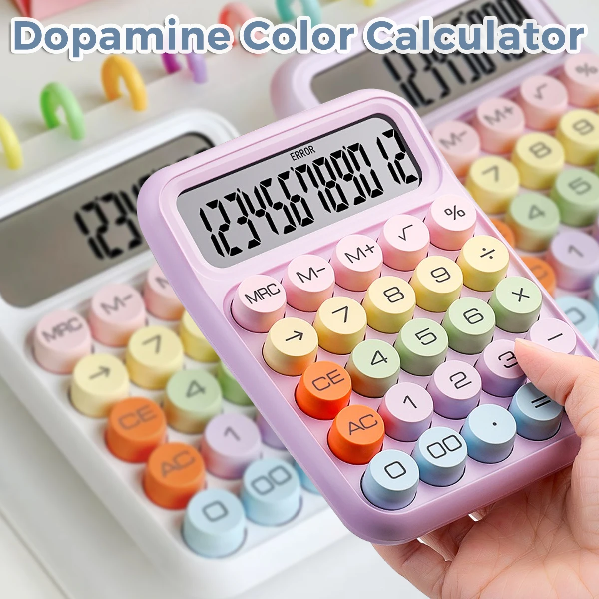 Kawaii Scientific Calculator Multifunctional High School Students Universal Button/Sun Battery School Office Supply Stationery
Kawaii Scientific Calculator Multifunctional High School Students Universal Button/Sun Battery School Office Supply Stationery