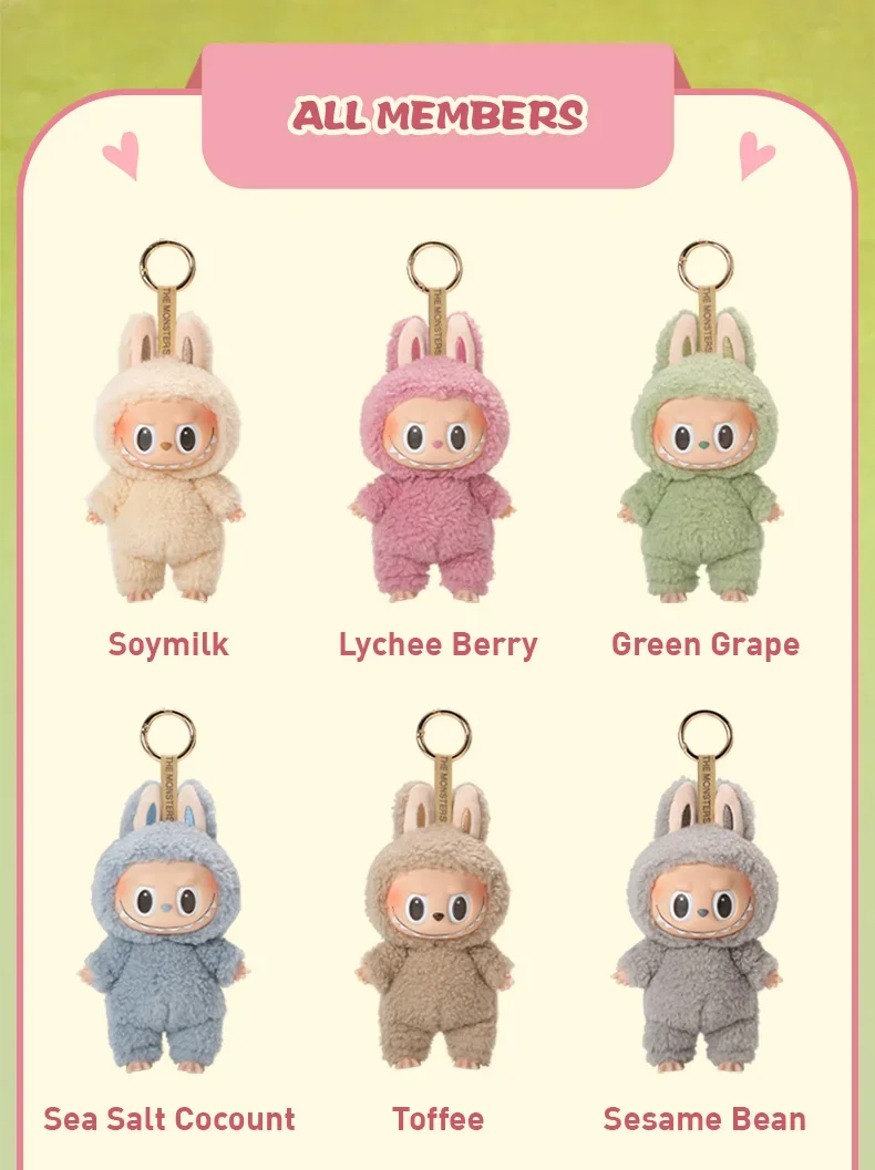 LABUB 1.0 Sweet Macaron Series-POP MART: 100% Genuine Figure, Blind Box, Sweet Theme, Collecting/Gifting, Hot Trend! LABUB 1.0 Sweet Macaron Series-POP MART: 100% Genuine Figure, Blind Box, Sweet Theme, Collecting/Gifting, Hot Trend!