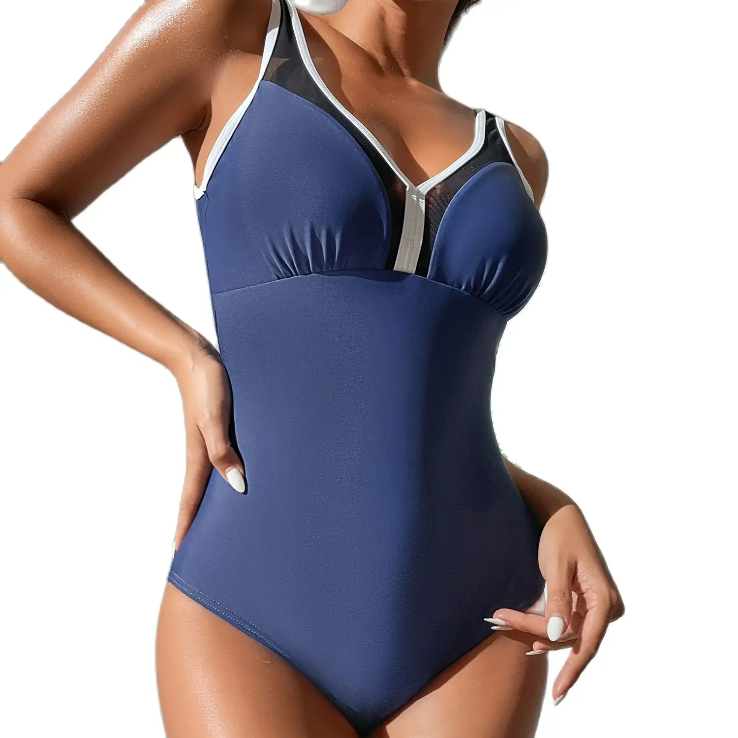 2023 Summer Sexy V-Neck Cover One-Piece Swimsuit French Style U-Shape Back Modest Swimwear Monokini Beach Bathing Suit DSJ22131
2023 Summer Sexy V-Neck Cover One-Piece Swimsuit French Style U-Shape Back Modest Swimwear Monokini Beach Bathing Suit DSJ22131