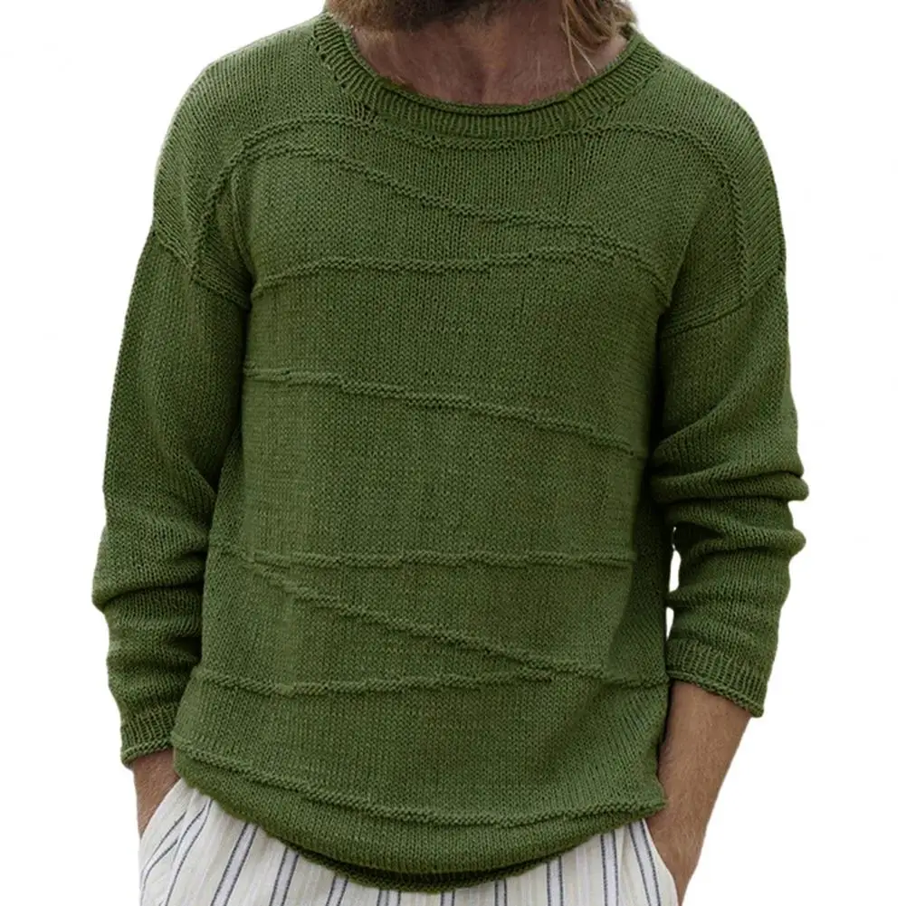 Thin Casual Sweater Men Autumn Solid Color O-neck Long Sleeve Ribbed Cuffs Loose Pullover Tops Knitwear sueteres para hombre
Thin Casual Sweater Men Autumn Solid Color O-neck Long Sleeve Ribbed Cuffs Loose Pullover Tops Knitwear sueteres para hombre