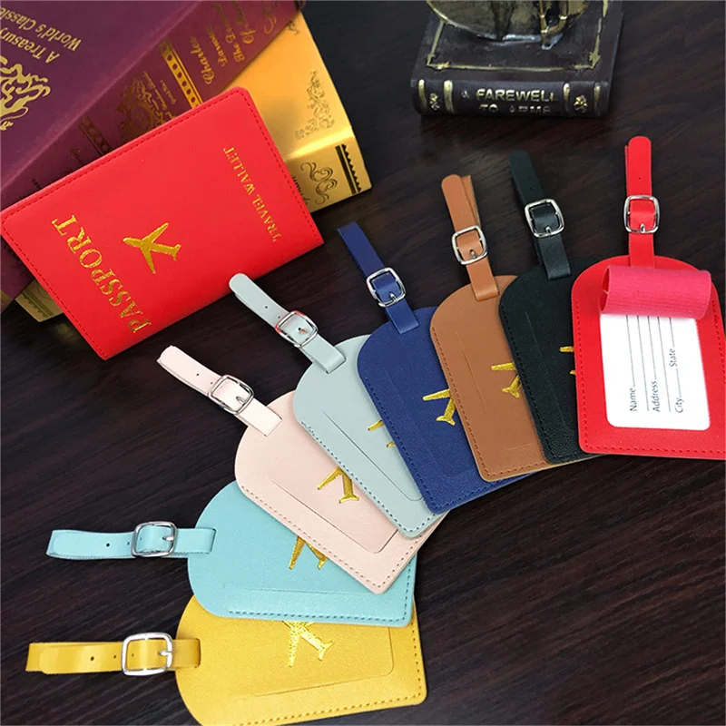 1PC Portable PU Leather Luggage Tag Suitcase Identifier Label Baggage Board Bag Tag Name ID Address Holder Travel Passport Card
1PC Portable PU Leather Luggage Tag Suitcase Identifier Label Baggage Board Bag Tag Name ID Address Holder Travel Passport Card