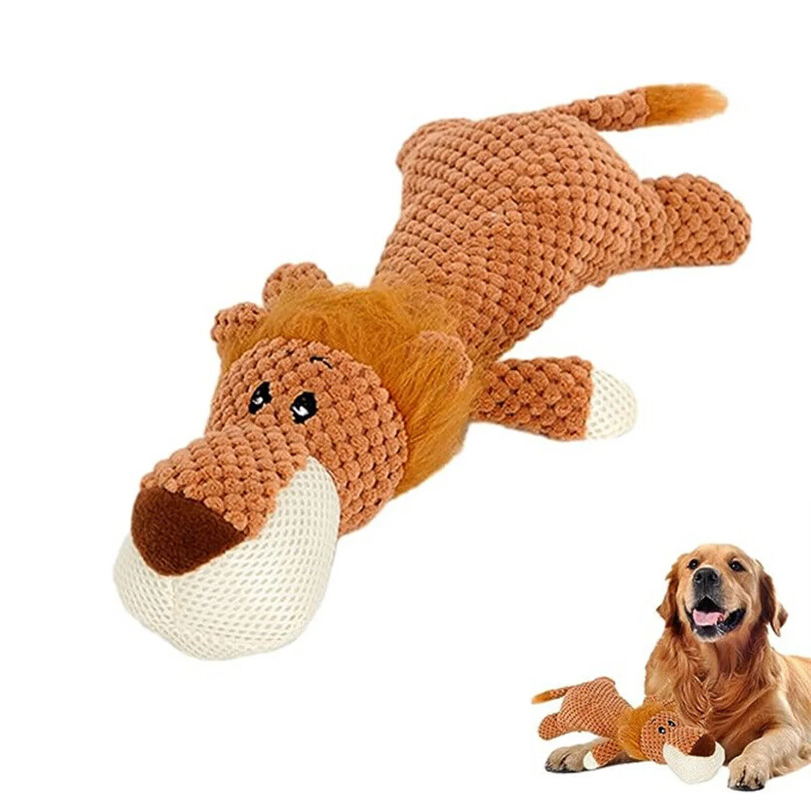 Animal Stuffed Squeaker Dog Toy Squeaky Filled Plush Training Toys for Stimulating Pets Interest
Animal Stuffed Squeaker Dog Toy Squeaky Filled Plush Training Toys for Stimulating Pets Interest