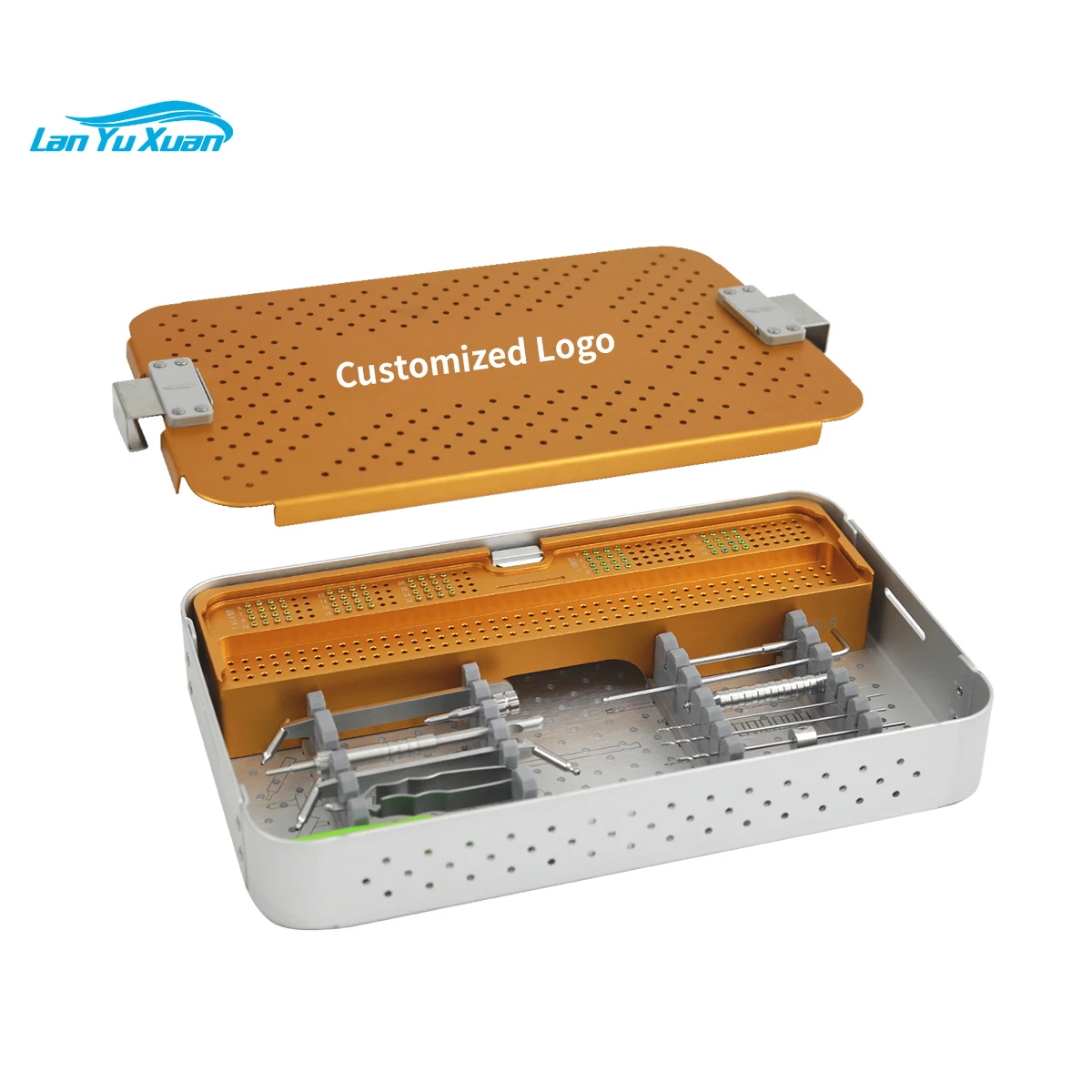 2.4mm ALPS Advanced Locking Plate System Stainless Steel Veterinary Ortho,pedic Instruments Kit With Factory Price
2.4mm ALPS Advanced Locking Plate System Stainless Steel Veterinary Ortho,pedic Instruments Kit With Factory Price