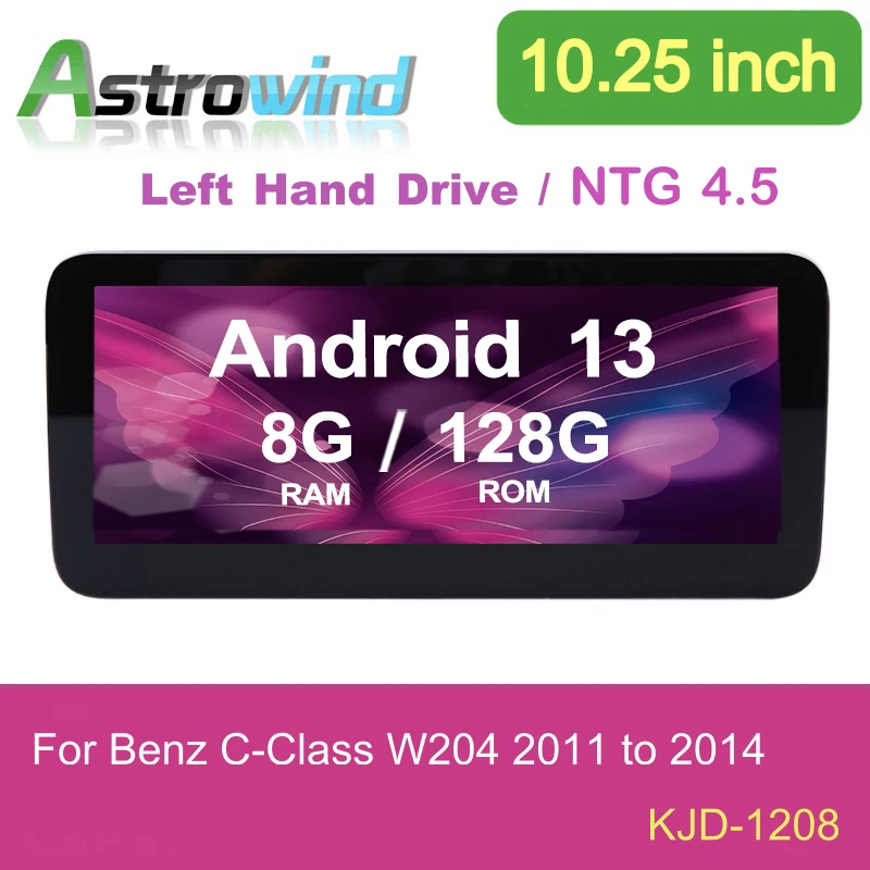 C W204, 12.5 inch 8 Core 256G ROM Android 13 Car GPS Navigation Media Stereo Radio For Mercedes-Benz C W204 2007 2008 2009 2010
C W204, 12.5 inch 8 Core 256G ROM Android 13 Car GPS Navigation Media Stereo Radio For Mercedes-Benz C W204 2007 2008 2009 2010