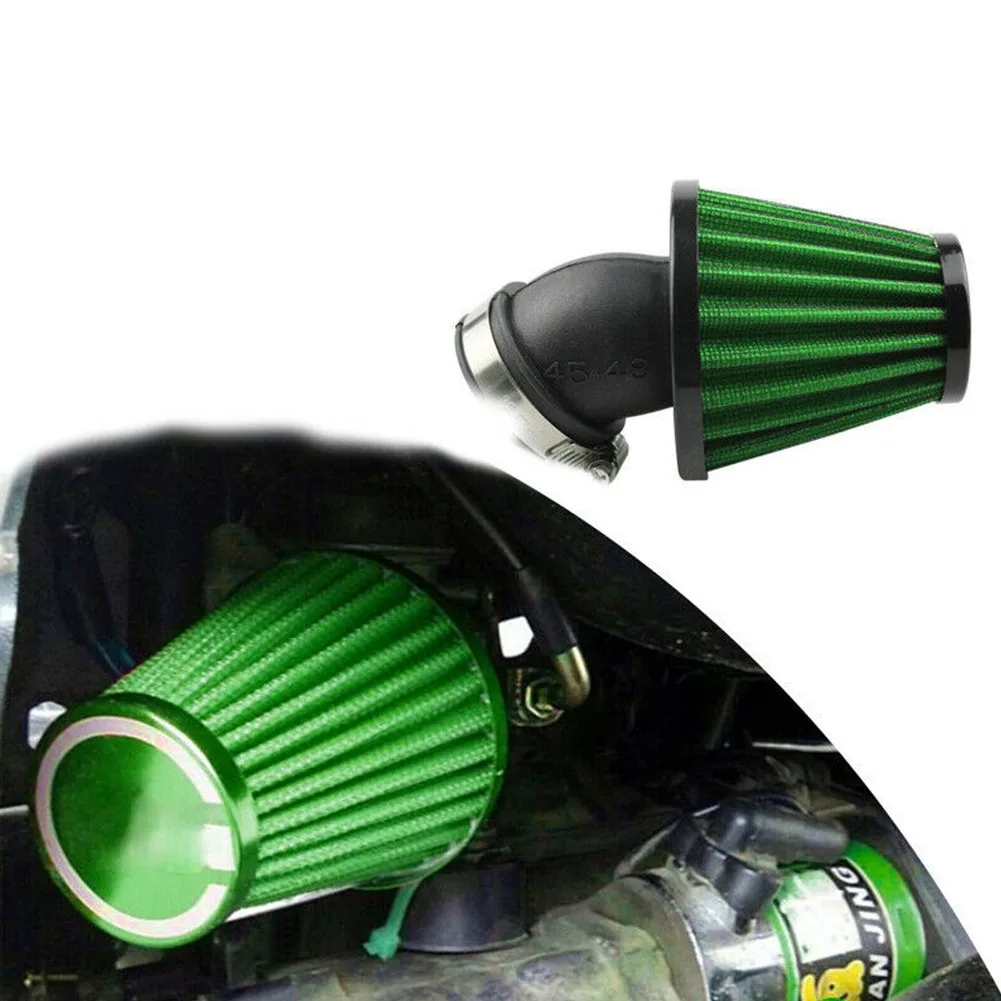 Motorcycle Bike Modified 45mm Air Intake Filter Pod 45° Bend Cone Tuning Cleaner Air Filter Motorcycle Modification
Motorcycle Bike Modified 45mm Air Intake Filter Pod 45° Bend Cone Tuning Cleaner Air Filter Motorcycle Modification