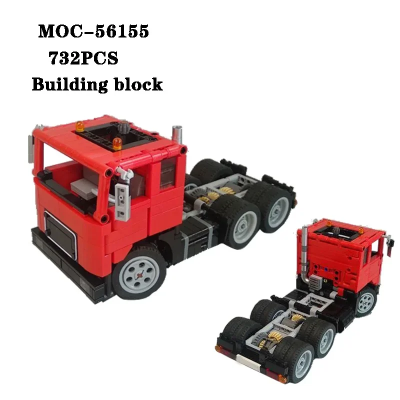 Classic Building Block MOC-56155 Mini Static Version Truck High difficulty Splicing Toys 732PCS Adult and Children's Toy Gifts
Classic Building Block MOC-56155 Mini Static Version Truck High difficulty Splicing Toys 732PCS Adult and Children's Toy Gifts