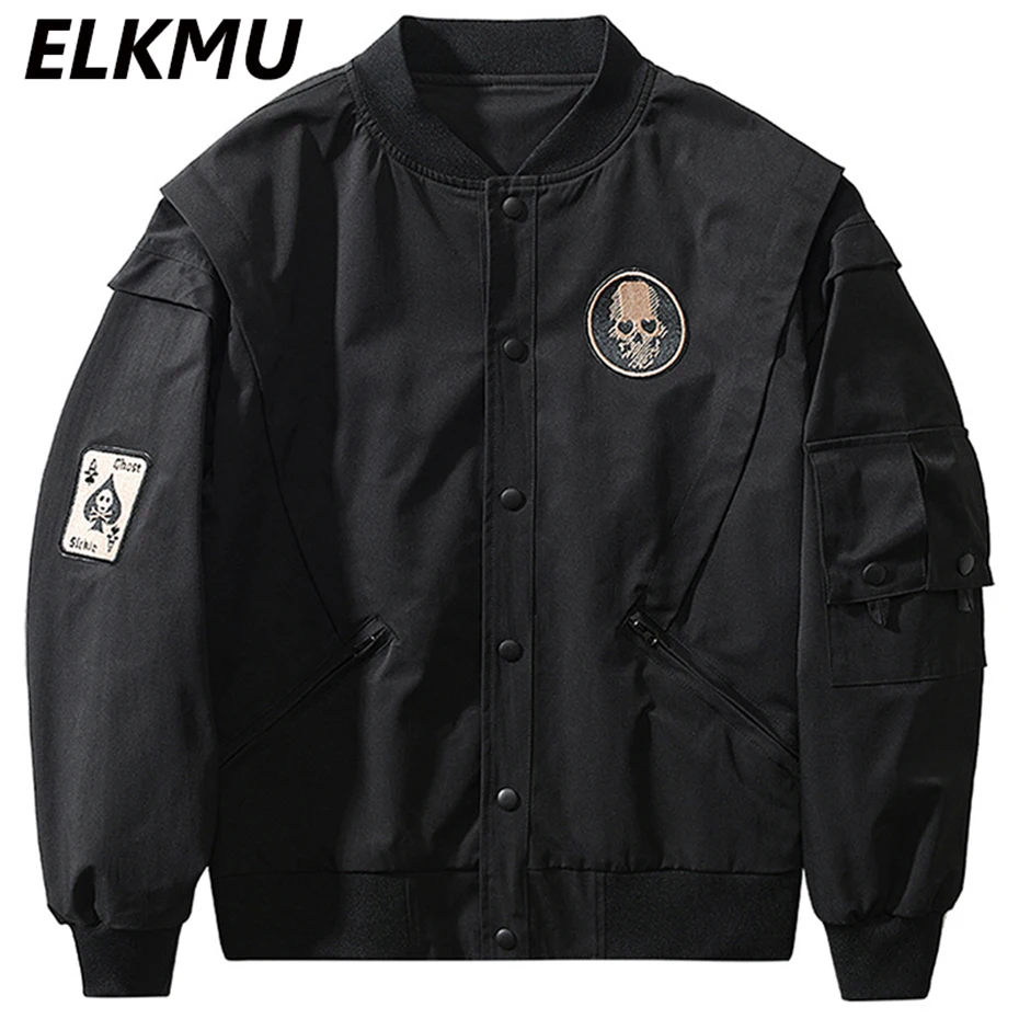 Модные мужские куртки с черепами в стиле Харадзюку, куртка-карго MA1, утепленная мягкая куртка, черная верхняя одежда, куртка-бомбер 4XL
Модные мужские куртки с черепами в стиле Харадзюку, куртка-карго MA1, утепленная мягкая куртка, черная верхняя одежда, куртка-бомбер 4XL