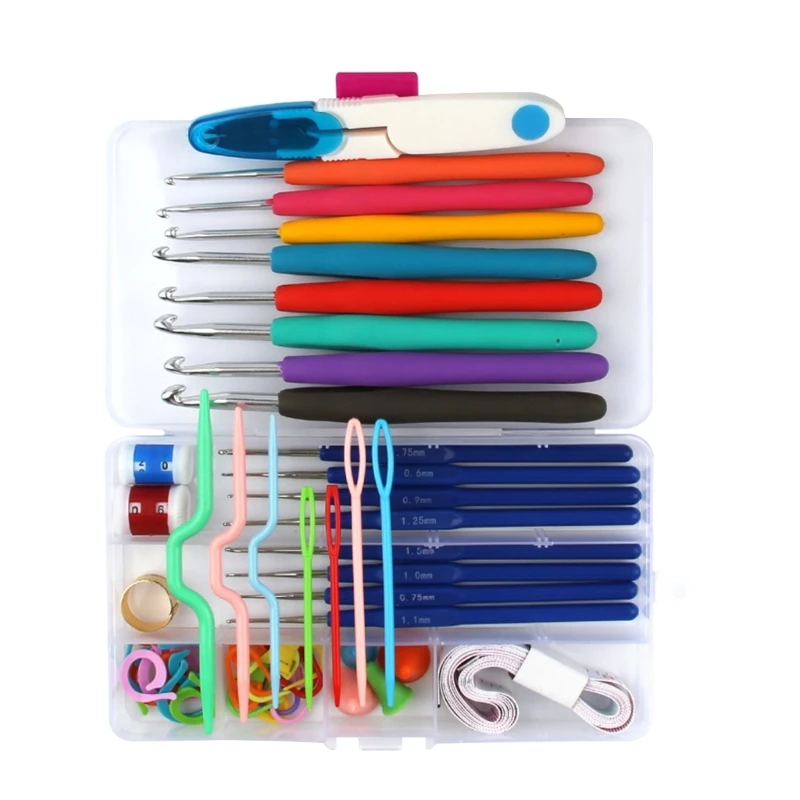 Crochet Hooks Crochet Set Knitting Needle, Scissors, Stitching Marker DIY Hand Knitting Craft Art Tool M76D
Crochet Hooks Crochet Set Knitting Needle, Scissors, Stitching Marker DIY Hand Knitting Craft Art Tool M76D