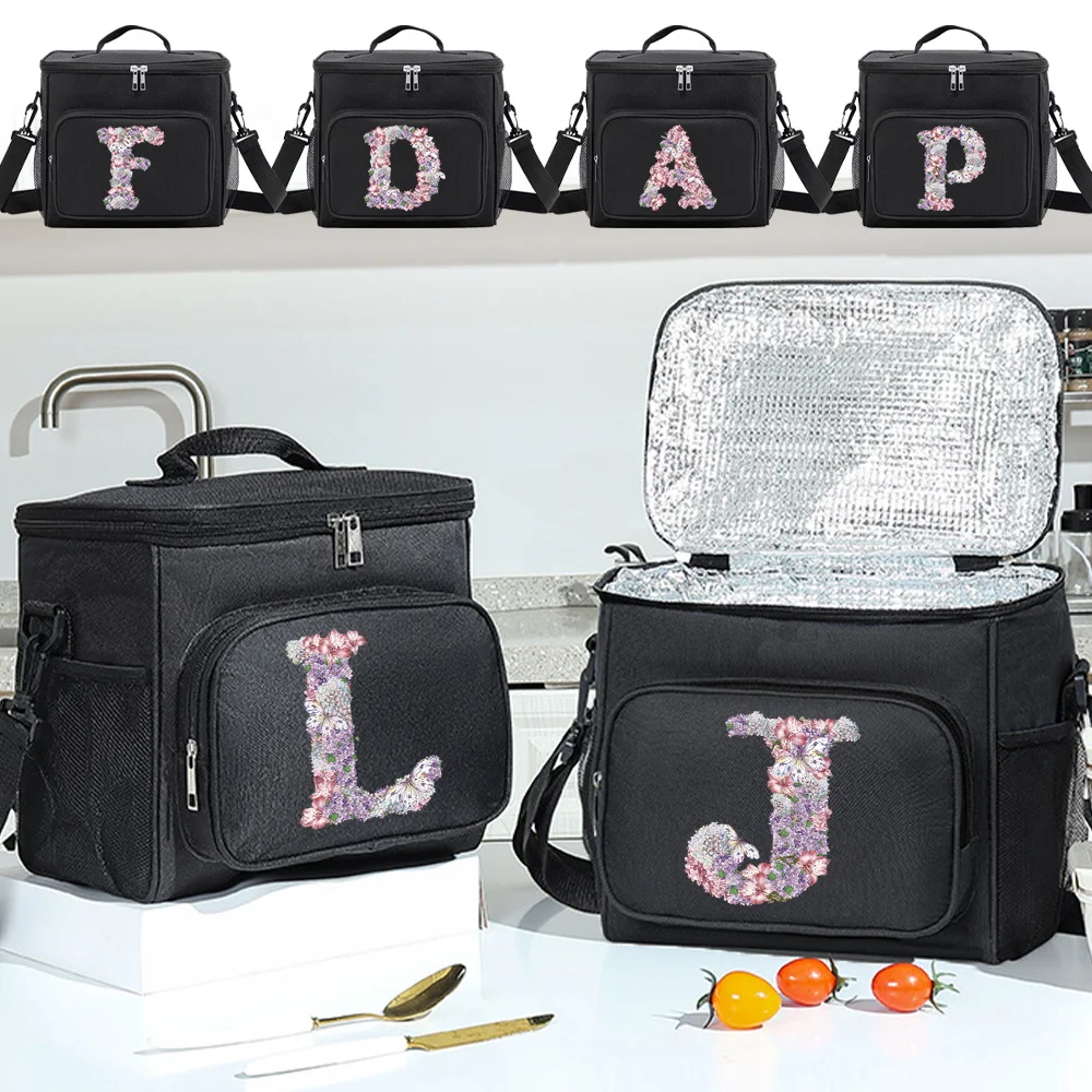 2024 Multi-Pocket Lunch Box College Student Black Color Food Tote Bag Storage Bag Organizer Bento Rose Flower Series Printing
2024 Multi-Pocket Lunch Box College Student Black Color Food Tote Bag Storage Bag Organizer Bento Rose Flower Series Printing