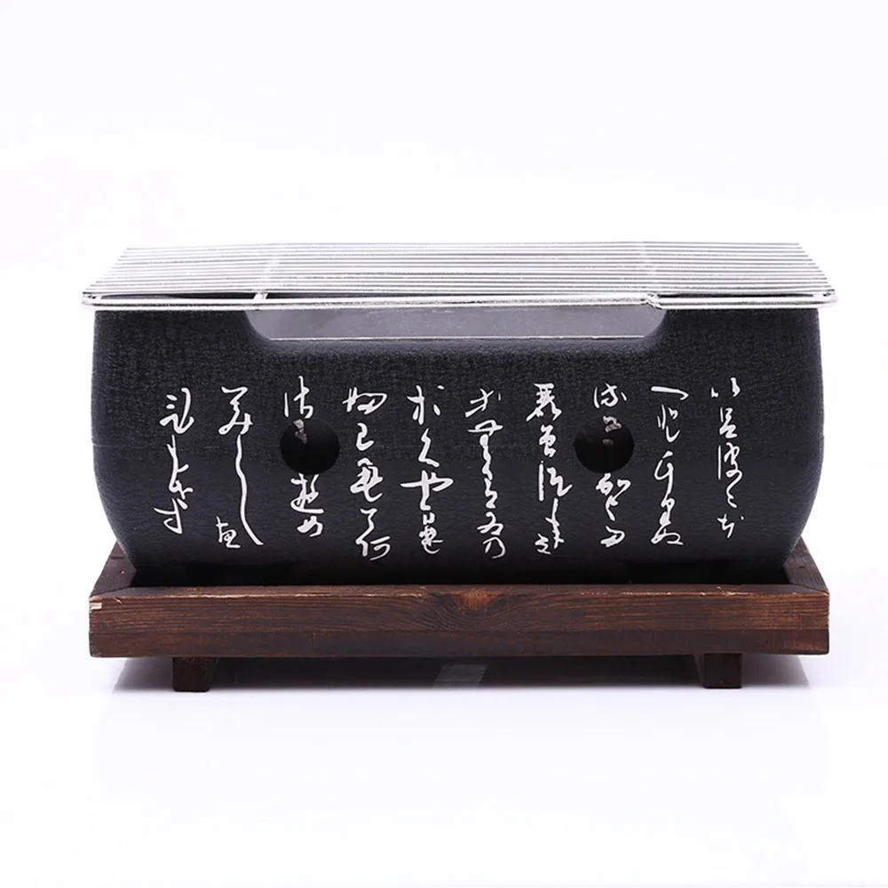 Japanese Style Aluminum Alloy BBQ Charcoal Grill Outdoor Camping Portable Barbecue Text Stove for 2-4 Person
Japanese Style Aluminum Alloy BBQ Charcoal Grill Outdoor Camping Portable Barbecue Text Stove for 2-4 Person