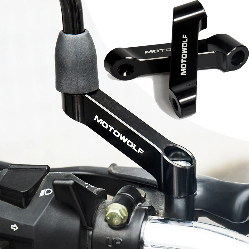 8/10mm Motorcycle Rearview Mirror Extension Holder Aluminum Alloy Motorbike Riser Mount Bracket Moto Extension Accessories
8/10mm Motorcycle Rearview Mirror Extension Holder Aluminum Alloy Motorbike Riser Mount Bracket Moto Extension Accessories