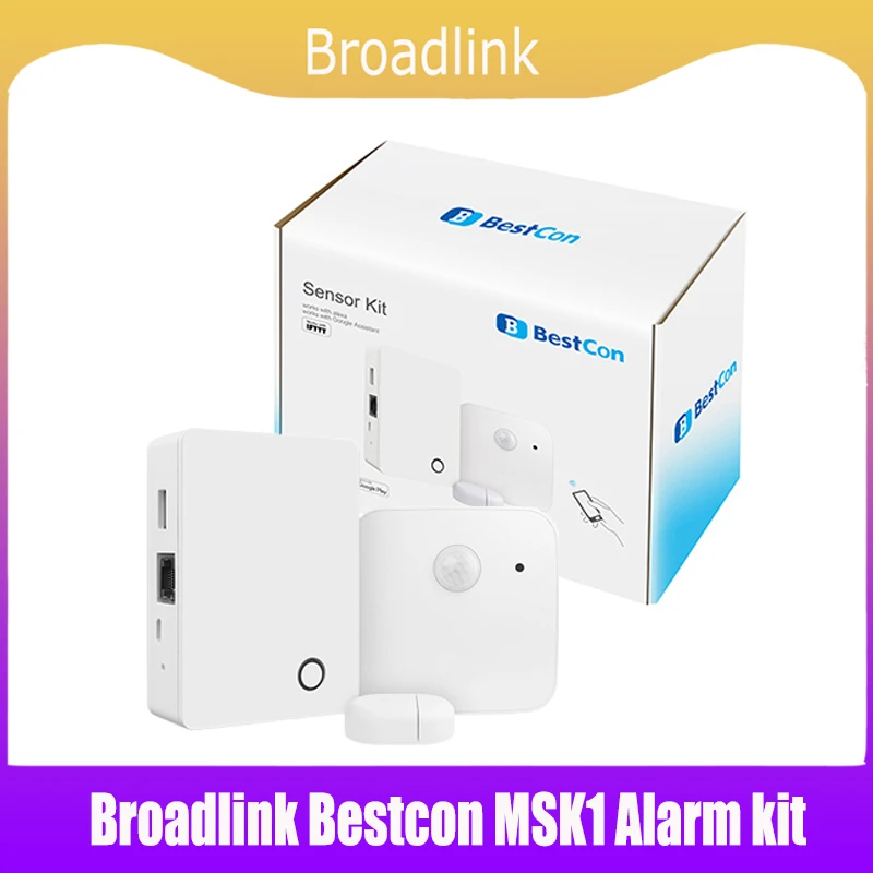 Комплект охранной сигнализации Broadlink Bestcon MSK1, Комплект охранной сигнализации, датчик движения, дистанционное управление, автоматизация умного дома
Комплект охранной сигнализации Broadlink Bestcon MSK1, Комплект охранной сигнализации, датчик движения, дистанционное управление, автоматизация умного дома