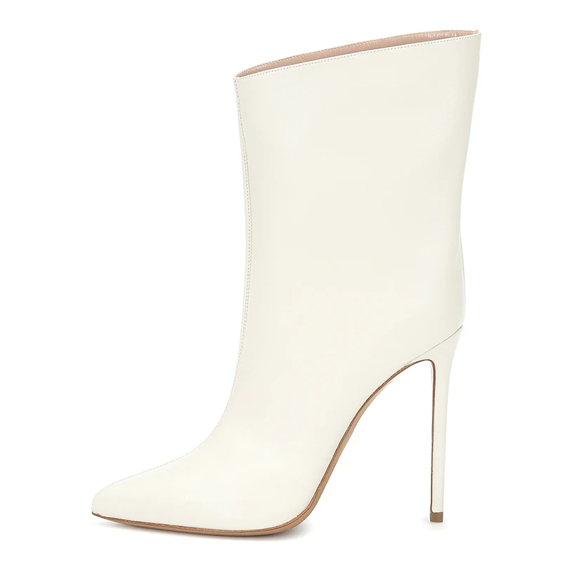 Stiletto High Heel White Short Boots for Women 2023 New Ankle Booties Ladies Large Size Slip on Winter Shoes Party Footwear
Stiletto High Heel White Short Boots for Women 2023 New Ankle Booties Ladies Large Size Slip on Winter Shoes Party Footwear