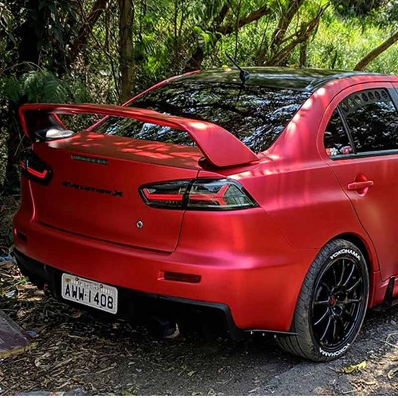 For Mitsubishi Lancer Evo high quality ABS Plastic Unpainted Color Rear Spoiler Wing Trunk Lid Cover Car Styling
For Mitsubishi Lancer Evo high quality ABS Plastic Unpainted Color Rear Spoiler Wing Trunk Lid Cover Car Styling