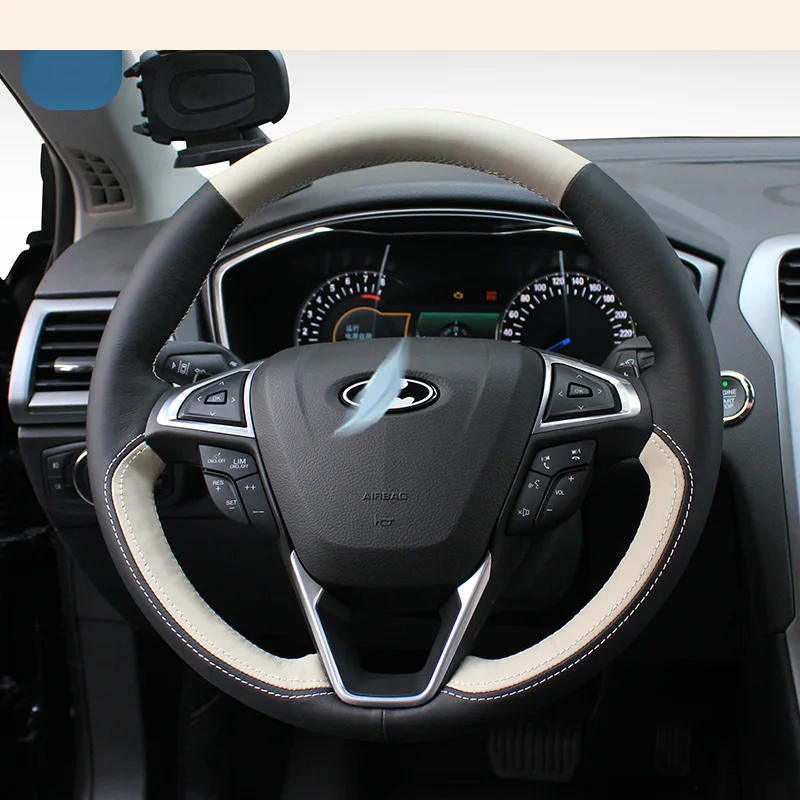 Натуральная кожа для Ford Mondeo Edge Escape Kuga Ручное шитье аксессуары для защиты интерьера автомобиля черные
Натуральная кожа для Ford Mondeo Edge Escape Kuga Ручное шитье аксессуары для защиты интерьера автомобиля черные