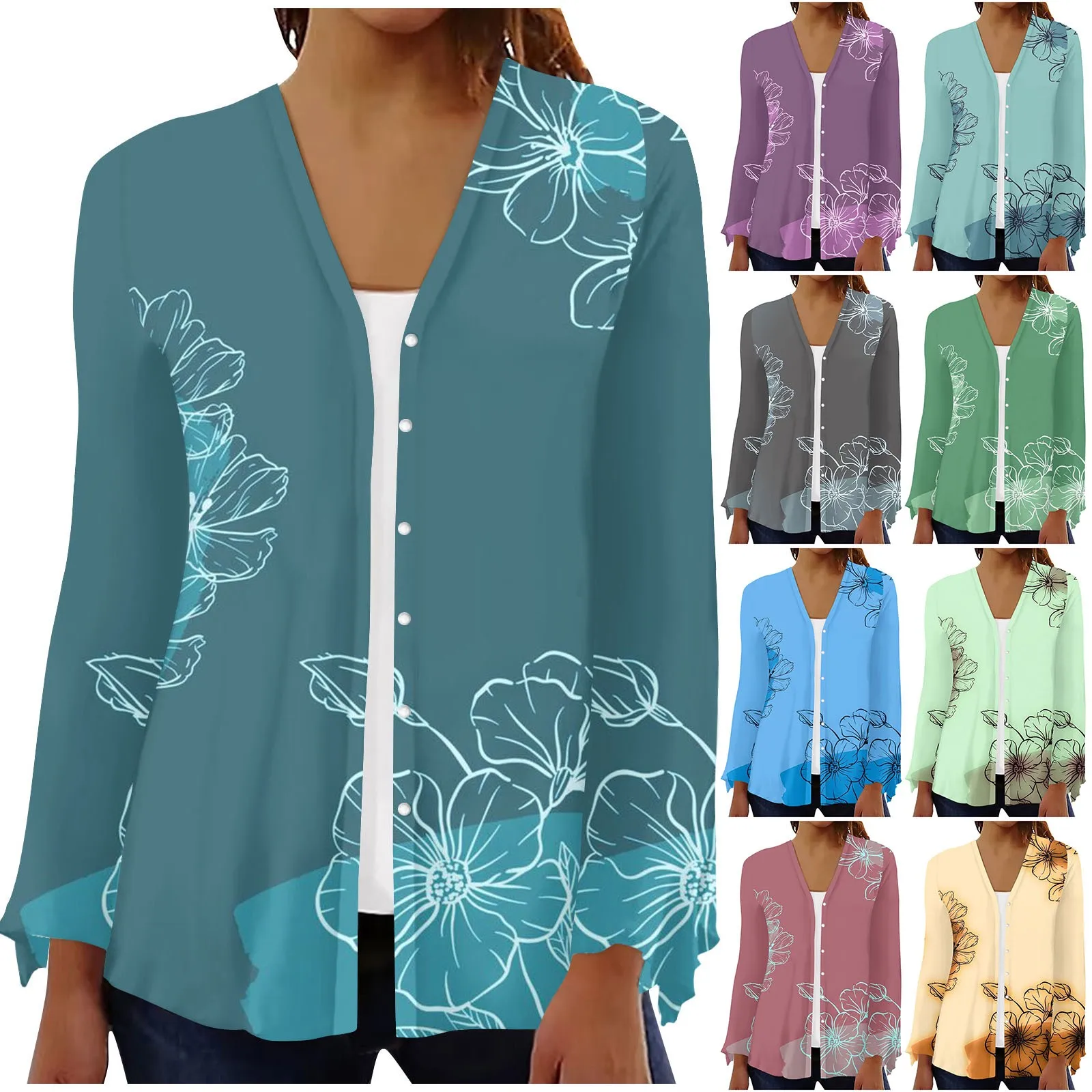 Blouse Fashionable Autumn And Winter New Jacket Women Overcoat Print Long Sleeve Winter Fashion For Women 2023 Long Coat 반팔티
Blouse Fashionable Autumn And Winter New Jacket Women Overcoat Print Long Sleeve Winter Fashion For Women 2023 Long Coat 반팔티