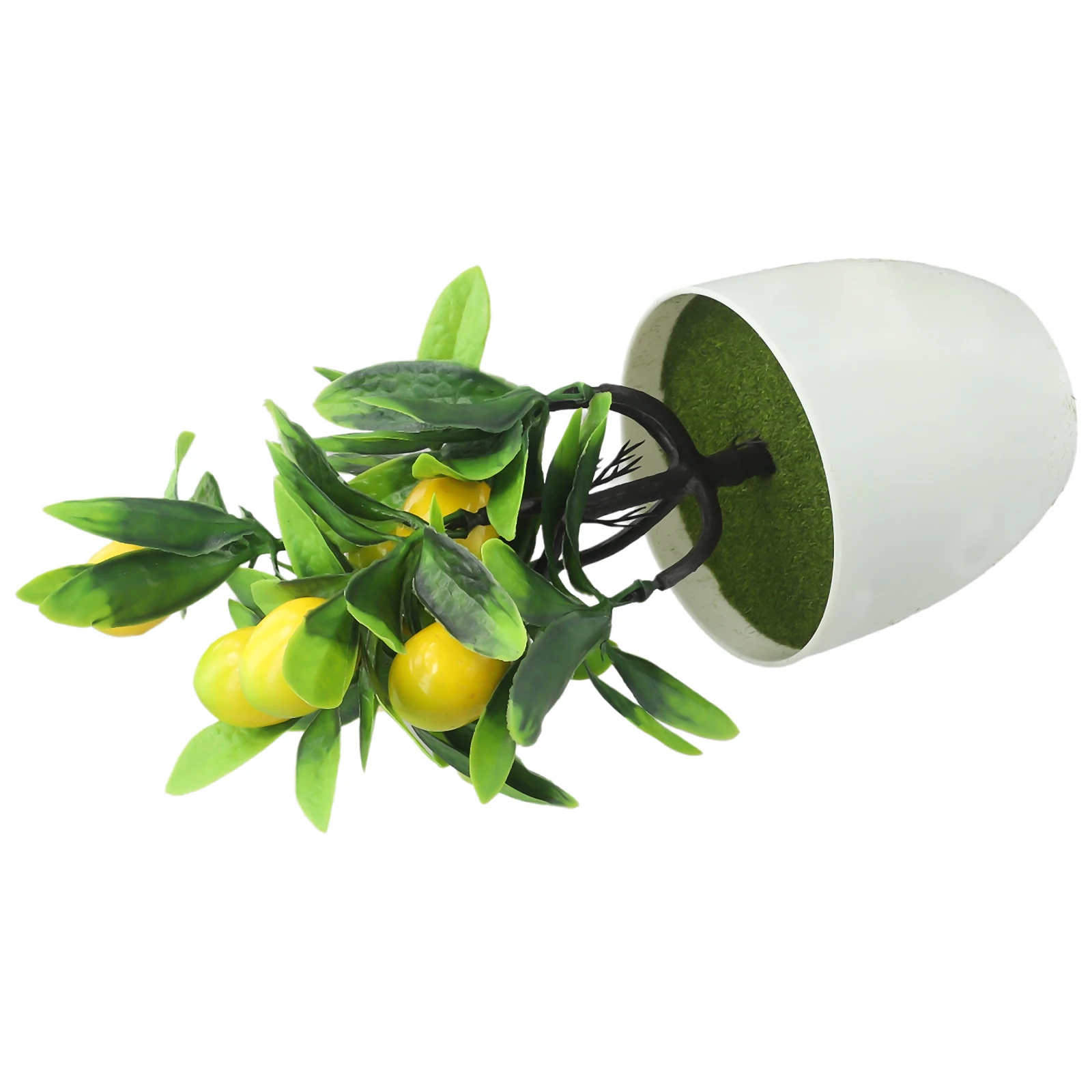 Artificial Potted Lemon Tree Plants Bonsai Fake False Plant Outdoor Yard Garden Home In Pot Decor Table Garden Xmas Decoration
Artificial Potted Lemon Tree Plants Bonsai Fake False Plant Outdoor Yard Garden Home In Pot Decor Table Garden Xmas Decoration