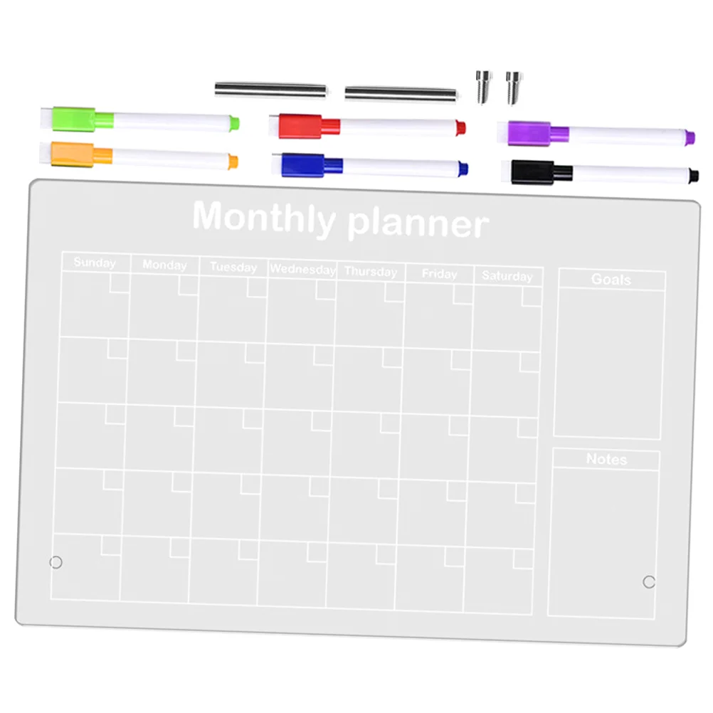nglish title: Acrylic Dry Erase Board Weekly Whiteboard Stand Magnetic Whiteboard Calendar Desktop Whiteboard Planner Note
nglish title: Acrylic Dry Erase Board Weekly Whiteboard Stand Magnetic Whiteboard Calendar Desktop Whiteboard Planner Note