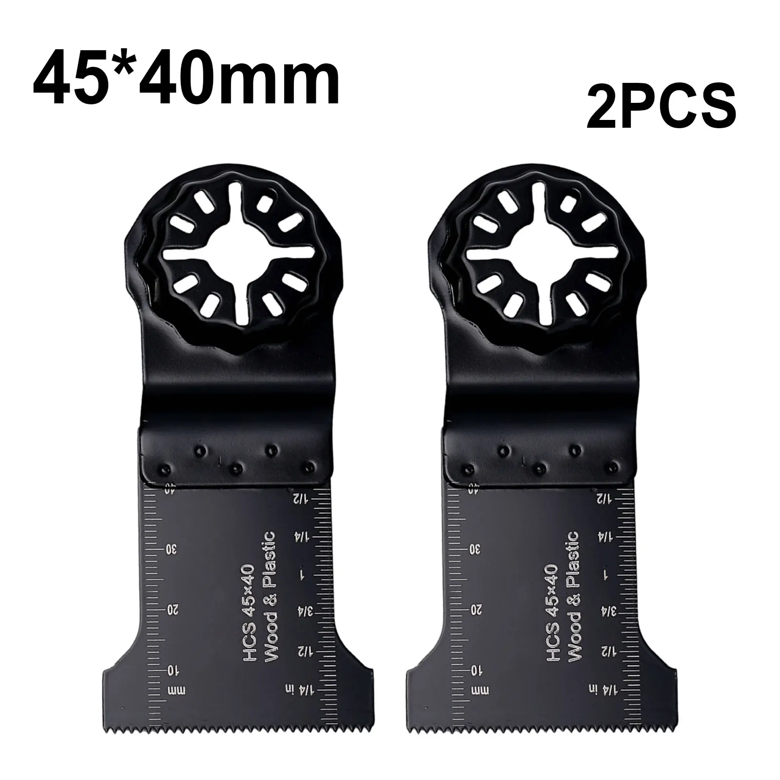 2pc Oscillating Saw Blade 45*40mm Universal Multi Tool Cutting Disc For Metal Wood Plastic Cutting Hole Opening Woodworking Tool
2pc Oscillating Saw Blade 45*40mm Universal Multi Tool Cutting Disc For Metal Wood Plastic Cutting Hole Opening Woodworking Tool
