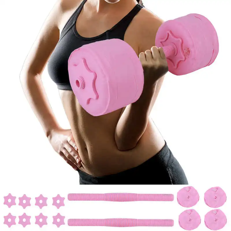 1 Pair 6kg Water‑filled Dumbbell Woman Fitness Equipment Push‑up Training Arm Thin Sport Portable Plastic Fitness Dumbbell
1 Pair 6kg Water‑filled Dumbbell Woman Fitness Equipment Push‑up Training Arm Thin Sport Portable Plastic Fitness Dumbbell