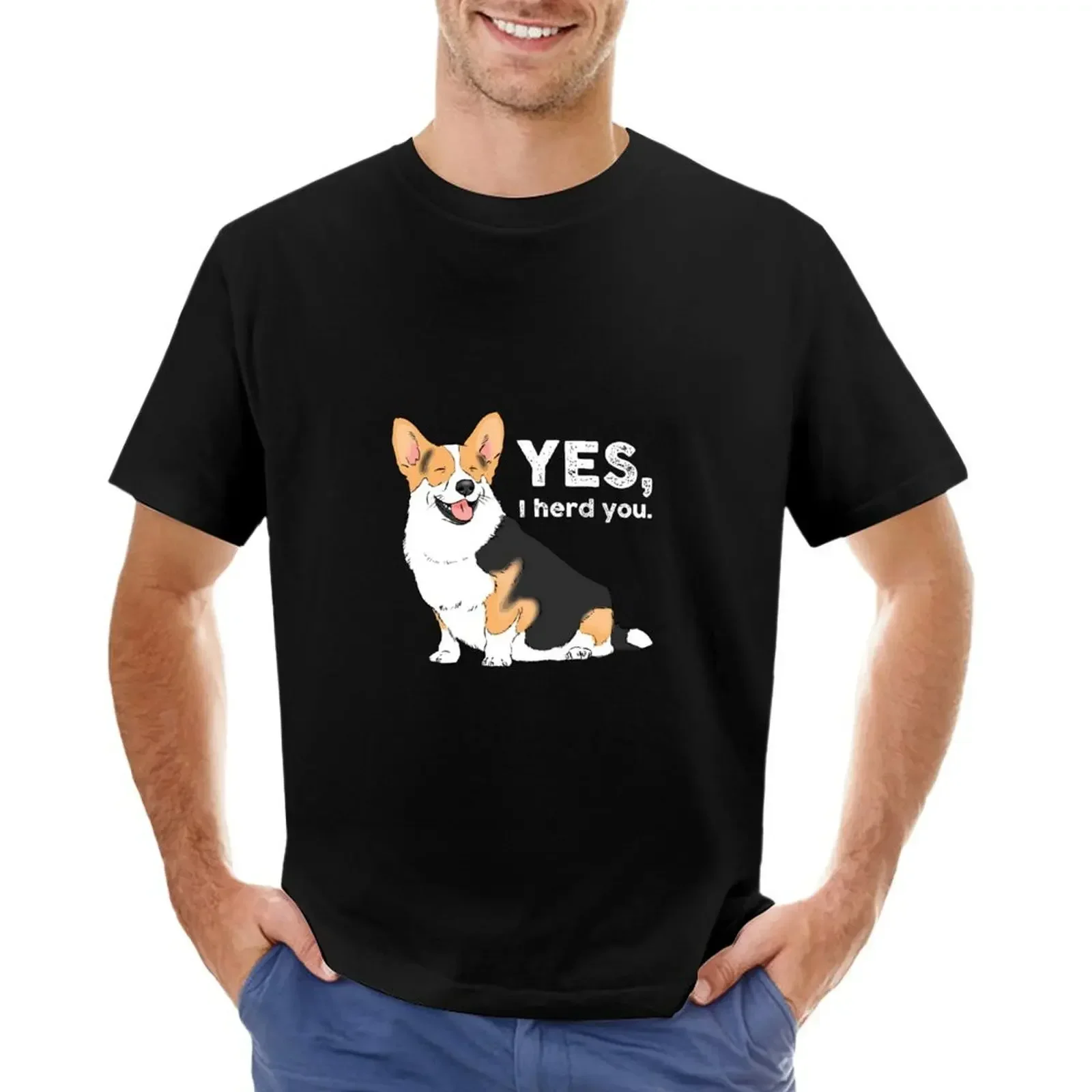 Yes I Herd You Corgi Funny Corgi Corgi Mom Lover T-shirt korean fashion oversizeds plain Men's clothing
Yes I Herd You Corgi Funny Corgi Corgi Mom Lover T-shirt korean fashion oversizeds plain Men's clothing