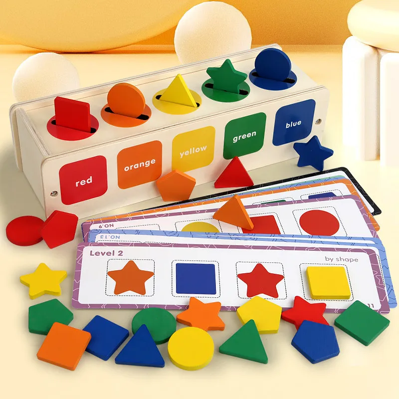 Montessori Sorting Box Shape Color Cognitive Matching Board Game Logical Thinking Sensory Training Blocks Kids Educational Toys
Montessori Sorting Box Shape Color Cognitive Matching Board Game Logical Thinking Sensory Training Blocks Kids Educational Toys