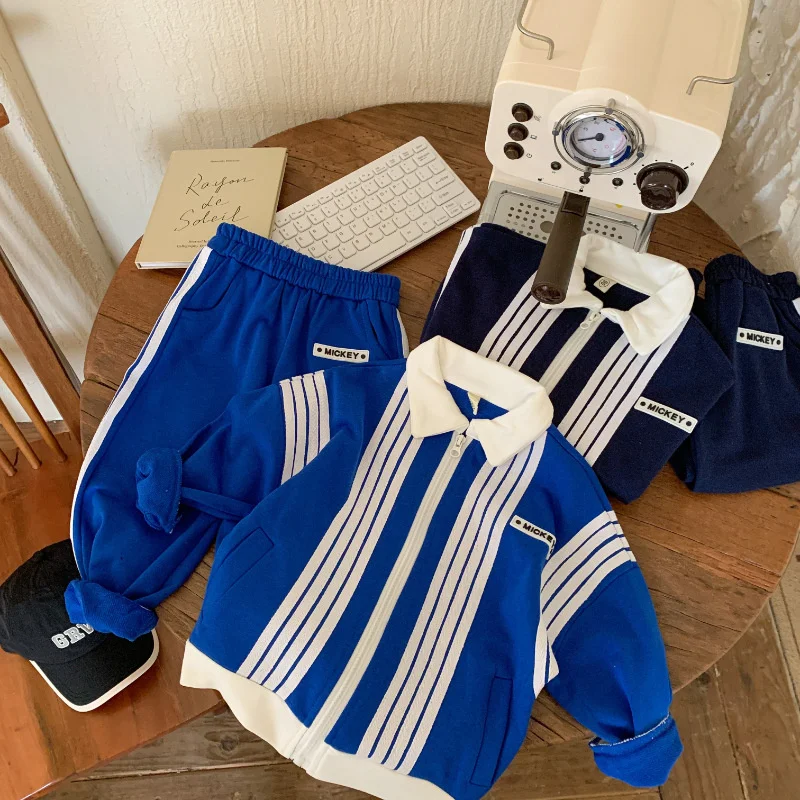 Boys Coat +Pants Kids Suits Tracksuit 2PCS/Set 2023 In Stock Spring Autumn Cotton Outfits High Quality Children Clothing
Boys Coat +Pants Kids Suits Tracksuit 2PCS/Set 2023 In Stock Spring Autumn Cotton Outfits High Quality Children Clothing