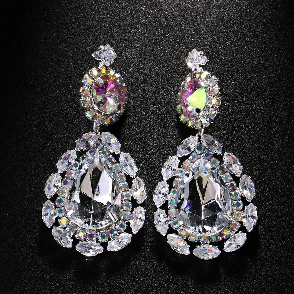 Water Drop Exaggerated Jewelry Sets Queen Accessories Statement Colorful Rhinestone Necklace Set for Women 6 Mallzona Se8eb0ff79b7841a5b74a304f047c9450C Water Drop Exaggerated Jewelry Sets Queen Accessories Statement Colorful Rhinestone Necklace Set for Women Mallzona