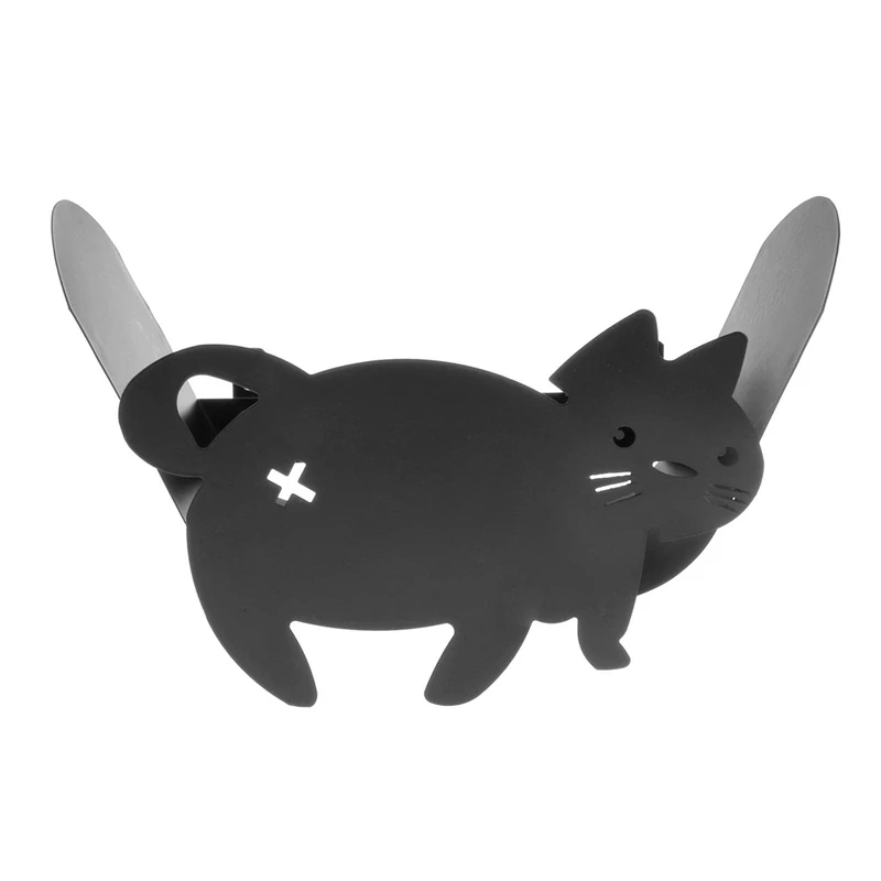 NEW-Cat Decorative Toilet Paper Holder - Free-Standing Bathroom Tissue Storage Black Wall Mounted Roll Tissue Storage Shelf
NEW-Cat Decorative Toilet Paper Holder - Free-Standing Bathroom Tissue Storage Black Wall Mounted Roll Tissue Storage Shelf