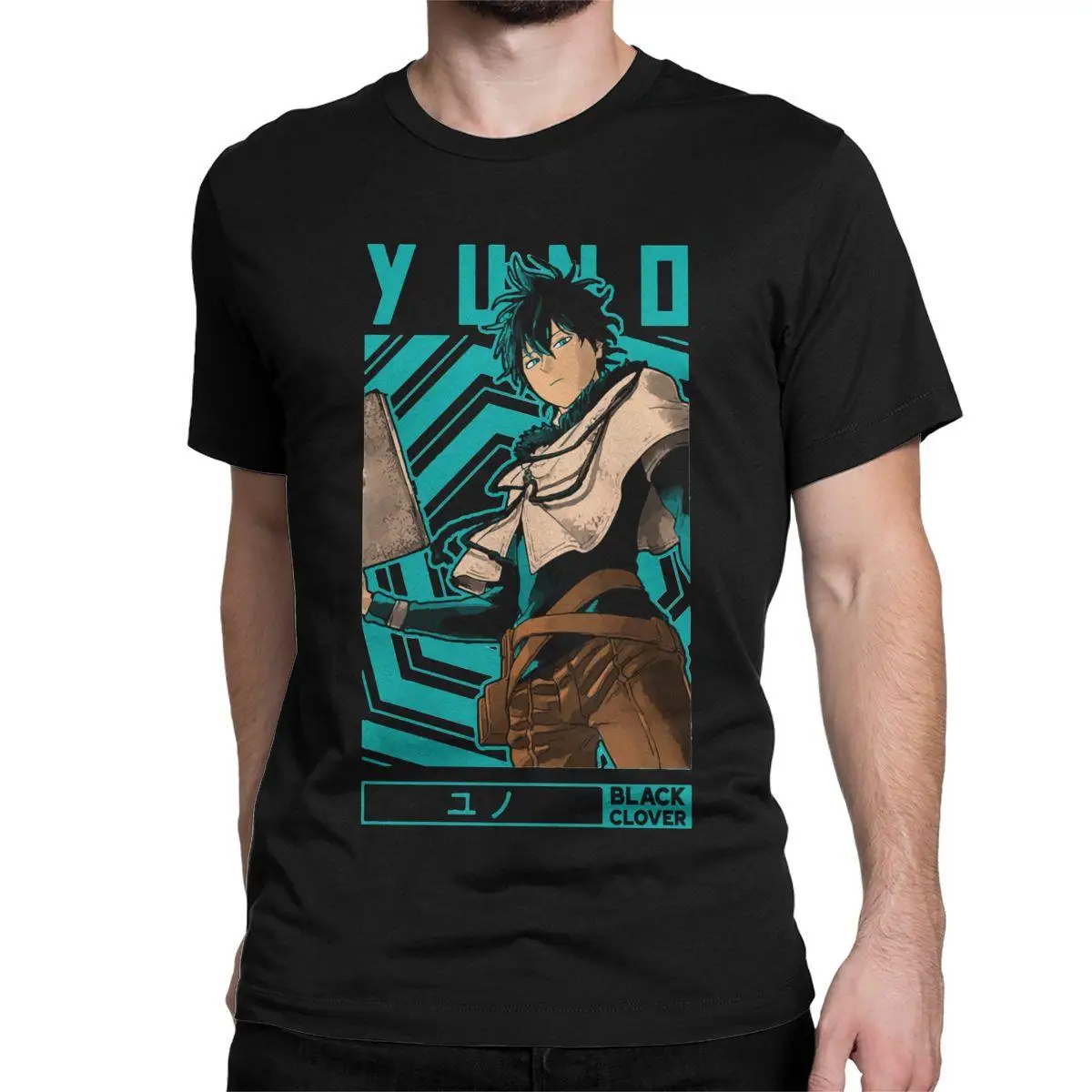 Funny Yuno Black Clover T-Shirt Men Crewneck Pure Cotton T Shirt Anime Manga Short Sleeve Tee Shirt Gift Clothing
Funny Yuno Black Clover T-Shirt Men Crewneck Pure Cotton T Shirt Anime Manga Short Sleeve Tee Shirt Gift Clothing