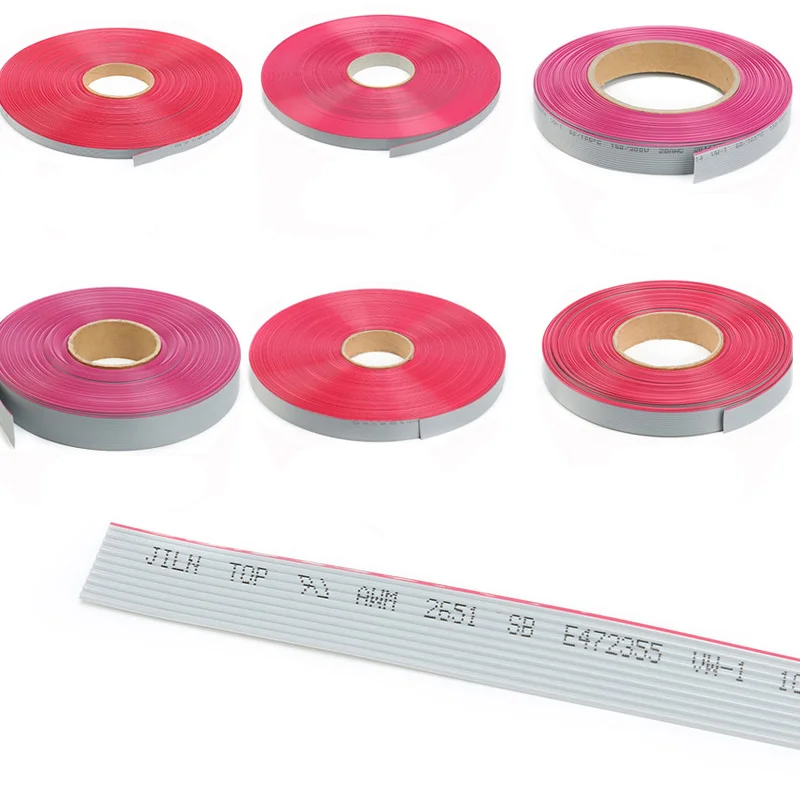 10/12/14/16/20/26/34/40 Pin PITCH 1.27mm Grey Flat Ribbon Cable 10P/12P/14P/16P/20P/40P 28AWG WIRE for IDC FC 2.54MM Connector
10/12/14/16/20/26/34/40 Pin PITCH 1.27mm Grey Flat Ribbon Cable 10P/12P/14P/16P/20P/40P 28AWG WIRE for IDC FC 2.54MM Connector