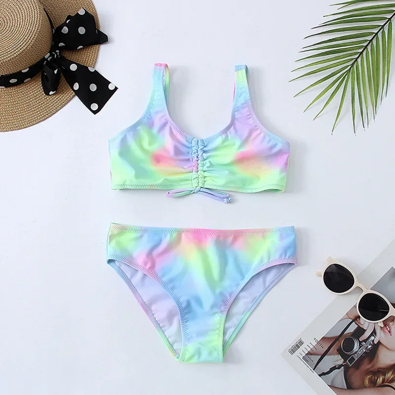 

Brand New Summer Children Girls 2024 3-16Years Girls Swimsuit One Piece Swimwear Swimsuits Beachwear Bathing Suits Monokini