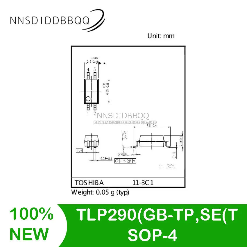 10 шт. TLP290 (GB-TP,SE(T SOP-4 оптовая продажа оптом оптического соединителя, электронные компоненты
10 шт. TLP290 (GB-TP,SE(T SOP-4 оптовая продажа оптом оптического соединителя, электронные компоненты