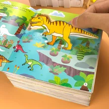 Children Cartoon Sticker Books DIY Puzzle Creation Scenes Animal Dinosaur Stickers Kids Concentration Training Games Toys
Children Cartoon Sticker Books DIY Puzzle Creation Scenes Animal Dinosaur Stickers Kids Concentration Training Games Toys