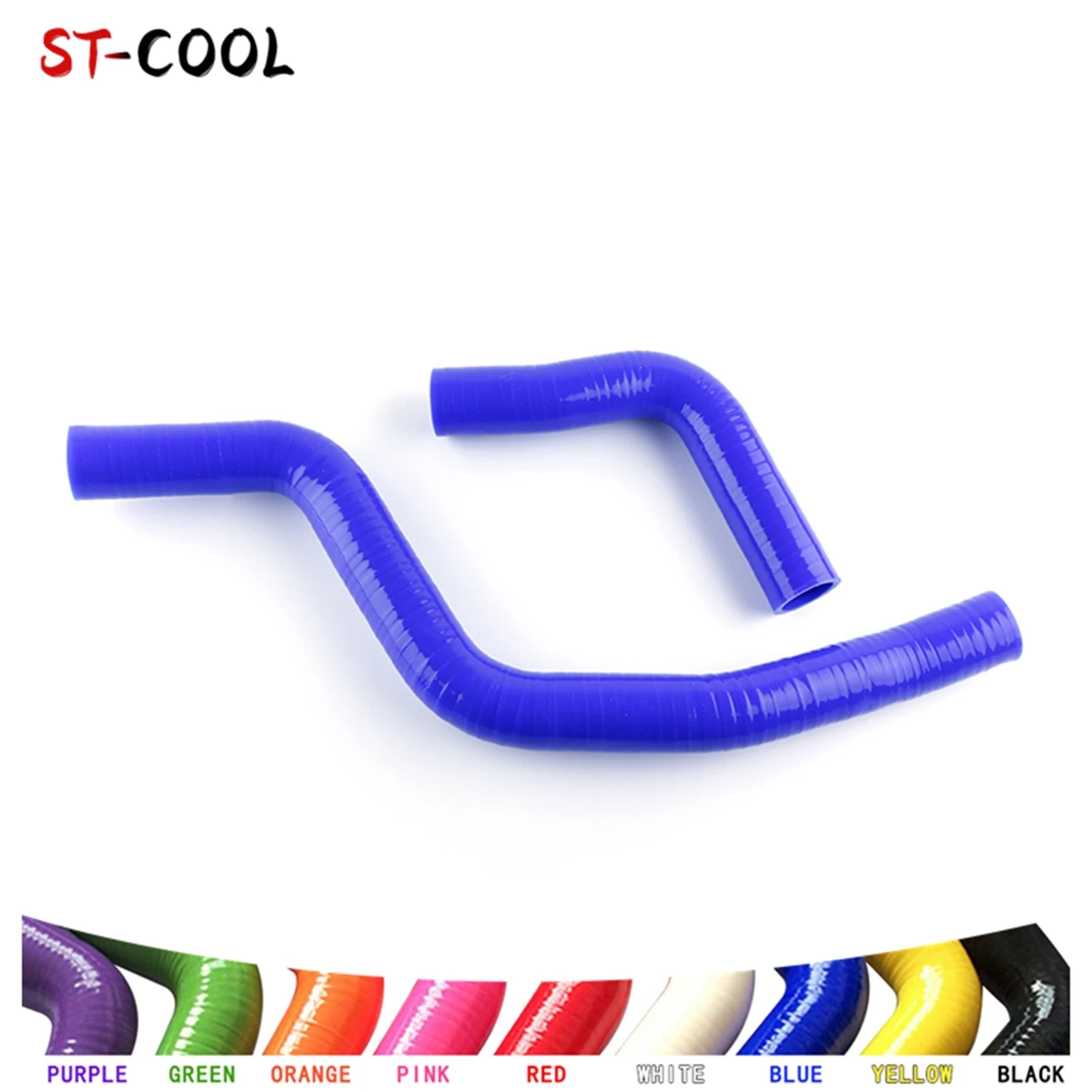 

FOR 1998-2007 SAAB 9-5 3.0L B308 V6 / B235E AERO B235R Turbocharged Radiator Silicone Hoses Kit Tubes Piping 2Pcs 10 Colors