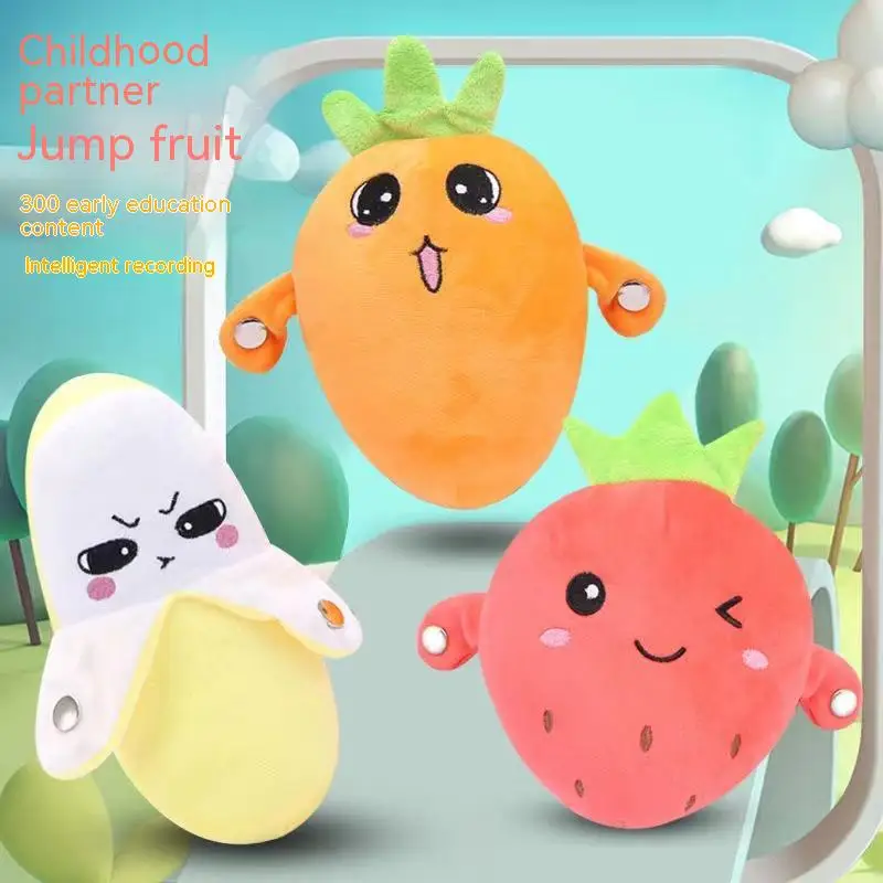 Plush Fruit Induction Beat Qin Strawberry Banana Carrot Electric Puppet Music Parent Child Couple Interactive Toy
Plush Fruit Induction Beat Qin Strawberry Banana Carrot Electric Puppet Music Parent Child Couple Interactive Toy