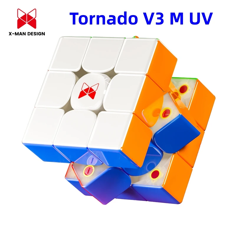 Куб-головоломка QiYi X-Man Tornado V3 M UV 3x 3, стандартный магнитный сердечник, скоростной куб XMD v3m maglion UV 3x3x3, игрушка-головоломка Magico Tornado V3 UV
Куб-головоломка QiYi X-Man Tornado V3 M UV 3x 3, стандартный магнитный сердечник, скоростной куб XMD v3m maglion UV 3x3x3, игрушка-головоломка Magico Tornado V3 UV