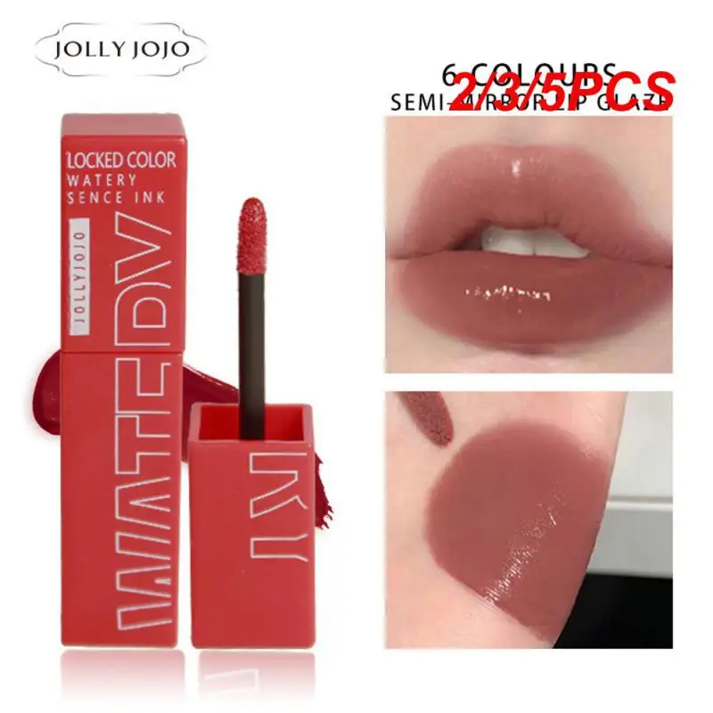 

2/3/5PCS Lip Glaze Not Easy To Remove Makeup Lip Gloss 3d Dream Matte Mineral Lipstick Makeup Cosmetics Bright Lip Color