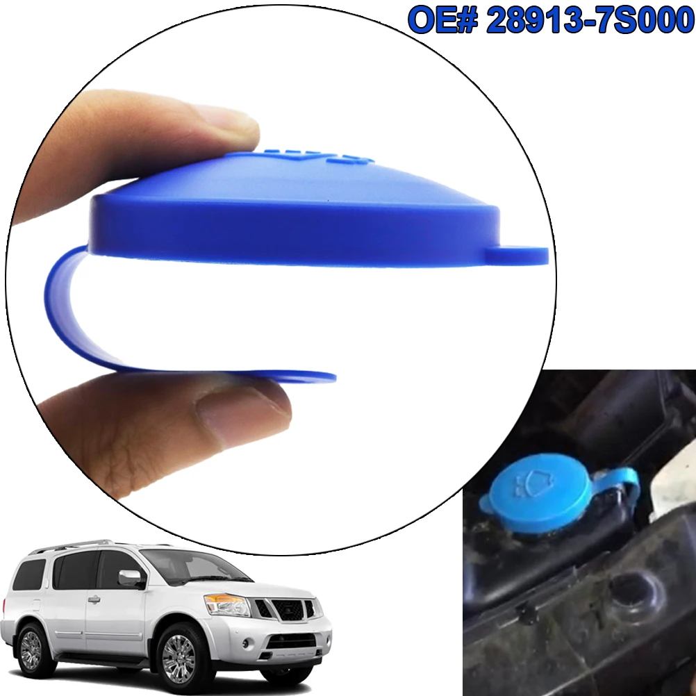 Car Front Windshield Wiper Washer Water Fluid Reservoir Bottle Tank Cap Cover For Nissan Titan Armada 2005-2016 OE#28913-7S000
Car Front Windshield Wiper Washer Water Fluid Reservoir Bottle Tank Cap Cover For Nissan Titan Armada 2005-2016 OE#28913-7S000
