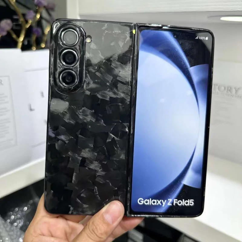 Case for Samsung Galaxy Z Fold 5 Fold5 W24 Forging Carbon Fiber Anti-explosion Mobile Phone Protective Cover Protection Shell
Case for Samsung Galaxy Z Fold 5 Fold5 W24 Forging Carbon Fiber Anti-explosion Mobile Phone Protective Cover Protection Shell