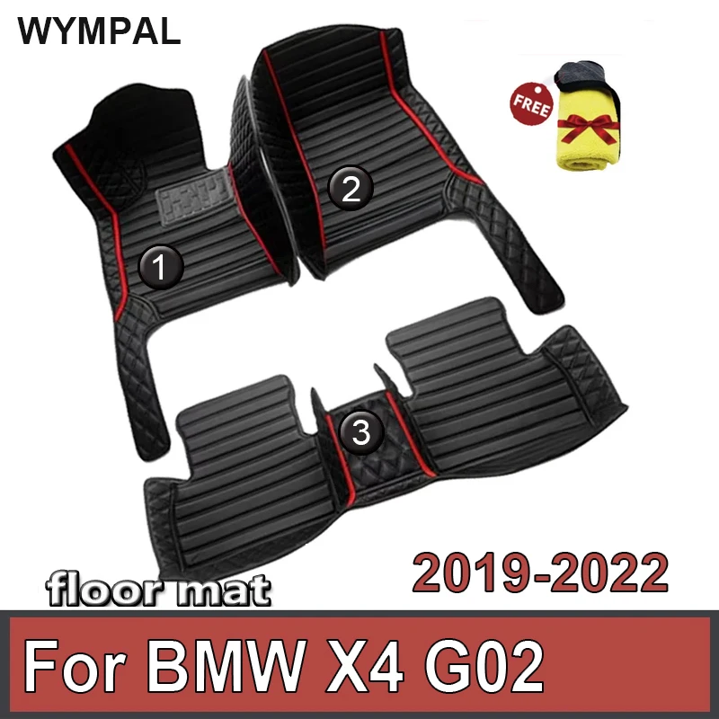 Автомобильные коврики для BMW X4 G02 MK2 2019 ~ 2022, ковер, Чехлы, кожаный роскошный коврик, коврик с защитой от грязи, ковер, Аксессуары для автомобилей, интерьерные части
Автомобильные коврики для BMW X4 G02 MK2 2019 ~ 2022, ковер, Чехлы, кожаный роскошный коврик, коврик с защитой от грязи, ковер, Аксессуары для автомобилей, интерьерные части