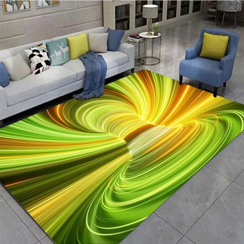 3D three-dimensional vortex pattern abstract geometrical optics doormat, living room and bedroom decorated with anti-skid carpet
3D three-dimensional vortex pattern abstract geometrical optics doormat, living room and bedroom decorated with anti-skid carpet