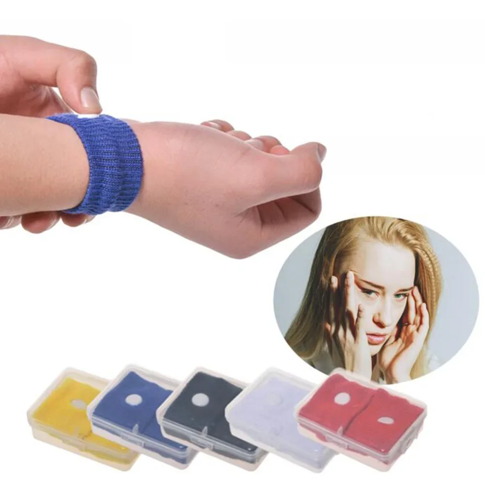 2Pcs Wrist Band Anti Nausea Wrist Support Sports Safety Wristbands Anti-motion Sickness Seasick Bracelet Wrist Band Brace
2Pcs Wrist Band Anti Nausea Wrist Support Sports Safety Wristbands Anti-motion Sickness Seasick Bracelet Wrist Band Brace
